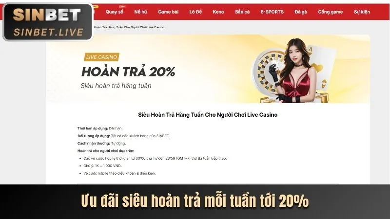 Các loại hình ưu đãi hấp dẫn tại TRX789